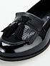  image of v-by-very-wide-fitnbsptassel-loafers-black