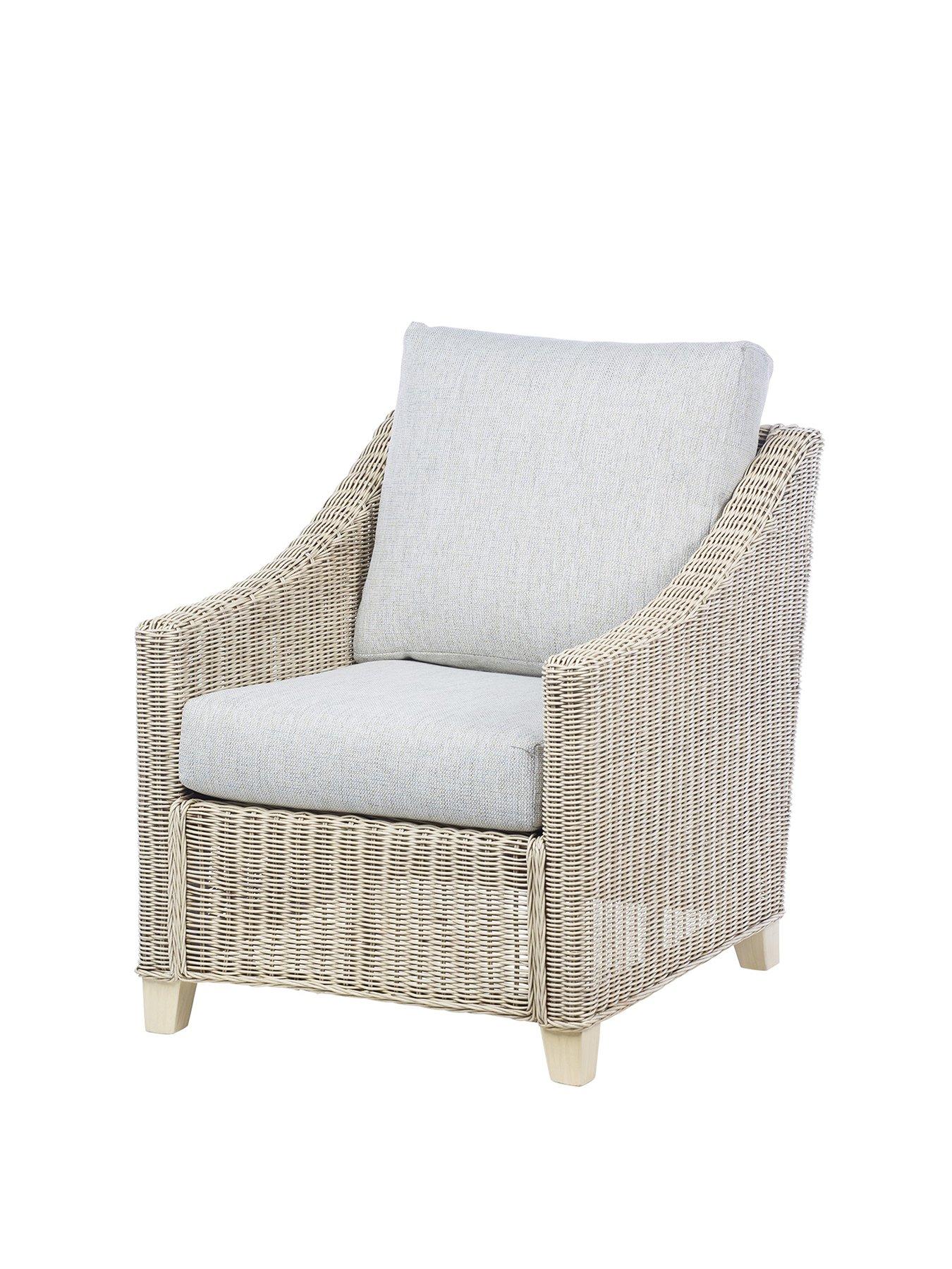 Product photograph of Desser Dijon Natural Conservatory Chair from very.co.uk