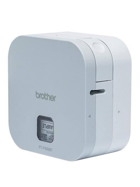 stillFront image of brother-pt-p300bt-p-touch-cube-label-printer-bluetooth