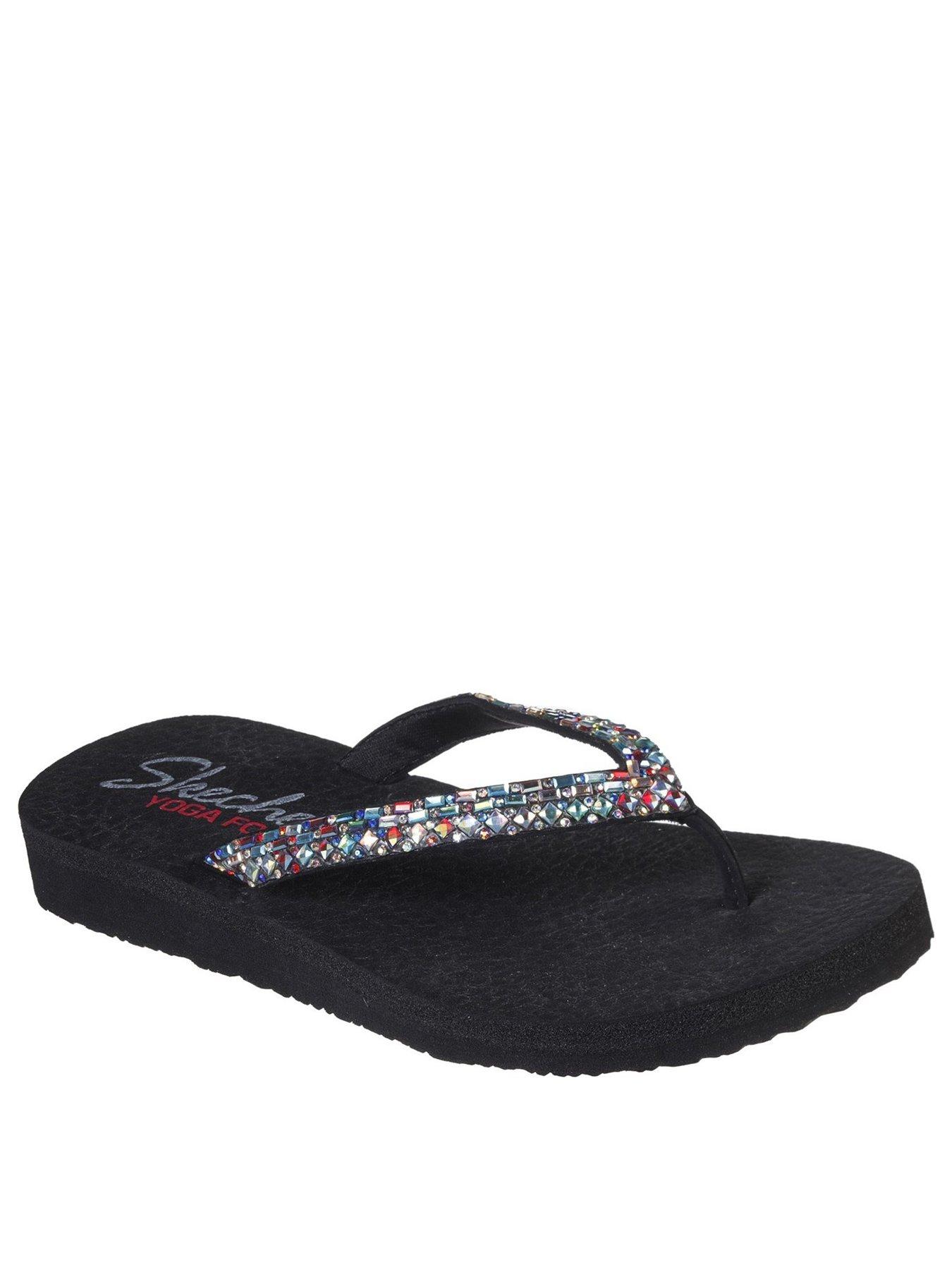 skechers meditation flip flops uk