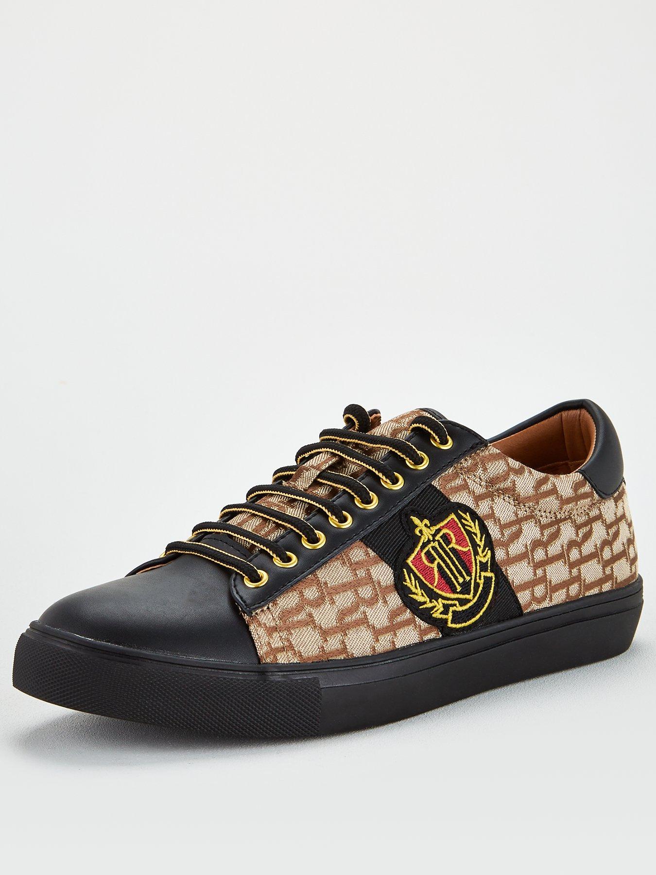 river island leather desert boots in light brown