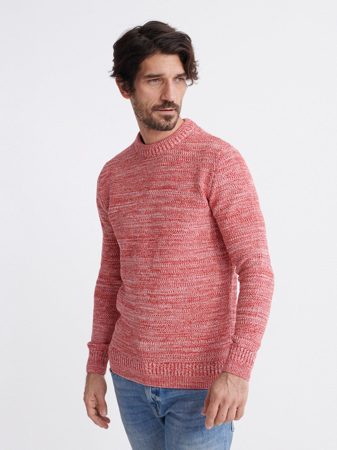 superdry v neck jumper mens