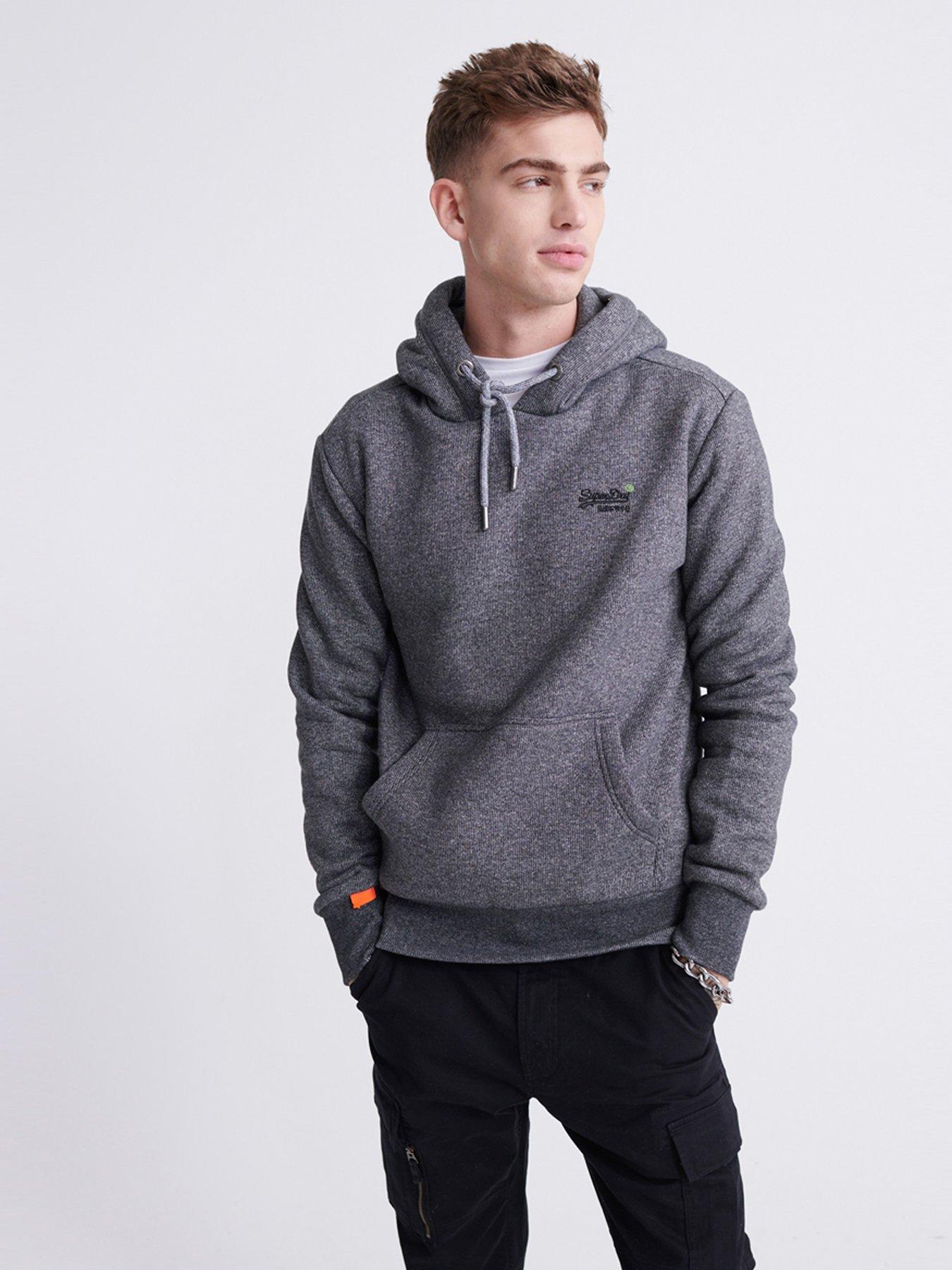 orange label hoodie