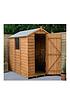  image of forest-6x4-value-overlap-dip-treated-apex-shed-with-optional-installation