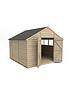  image of forest-10x10-overlap-pressure-treated-shed-with-optional-installation