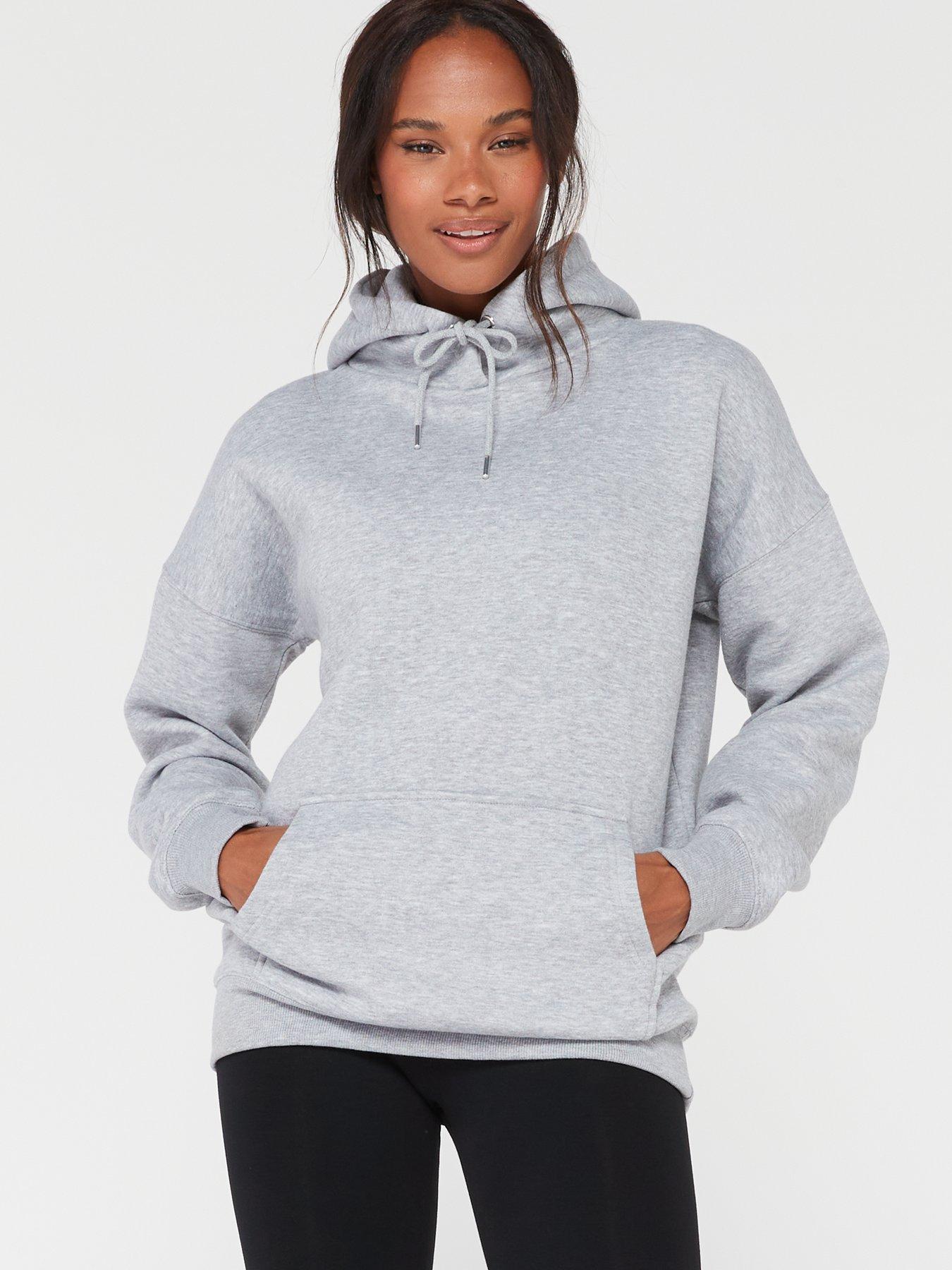 Dreams & Co. Women's Plus Size Petite Long Hooded Fleece