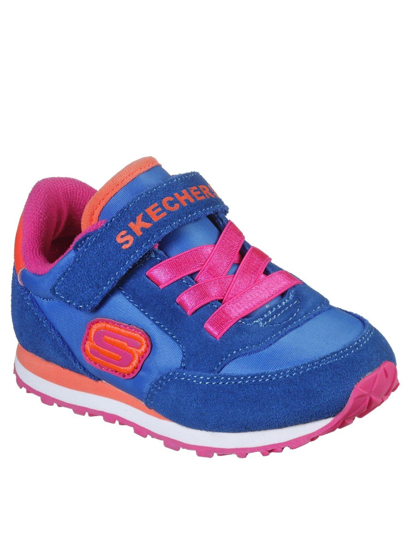 girls trainers blue