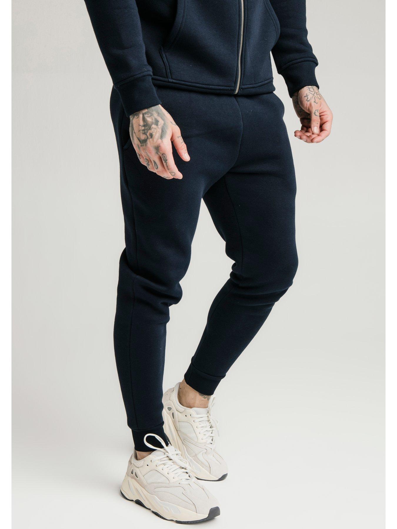 sik silk jogging bottoms