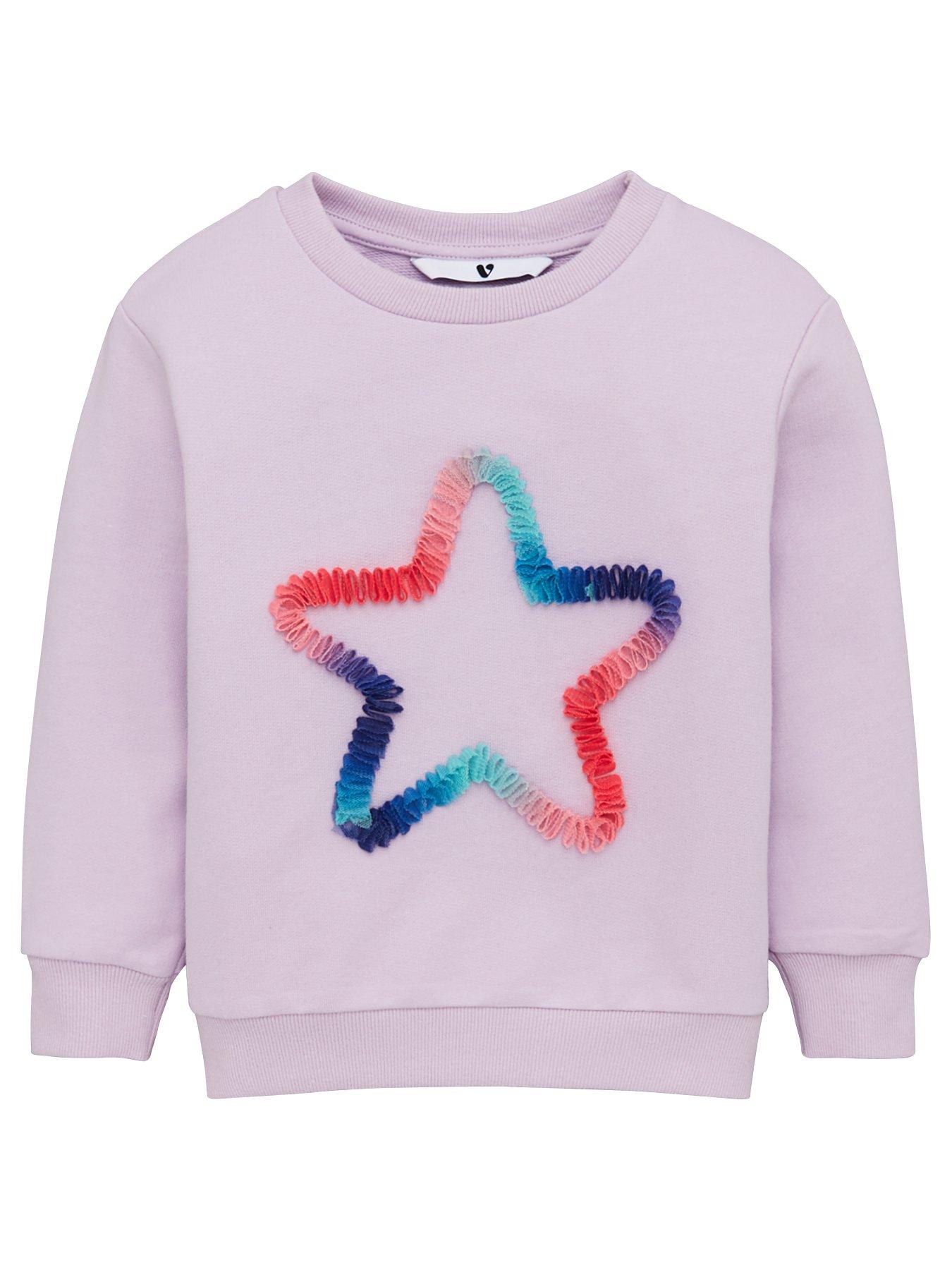 V By Very Girls Star Ruffle Sweat Shirt review