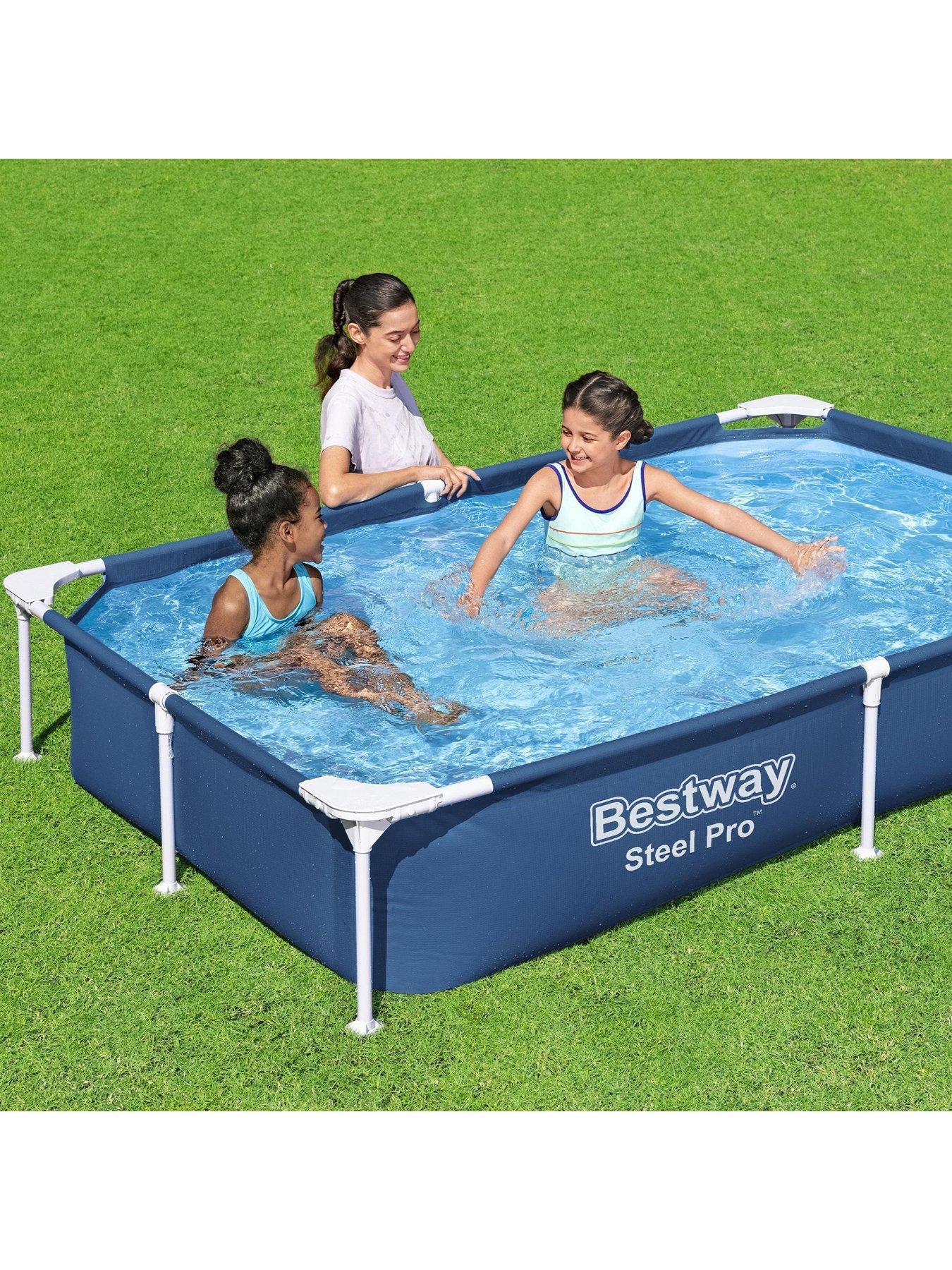 Flowclear™ Solar Steel Frame Pool Cover, 15-18-ft