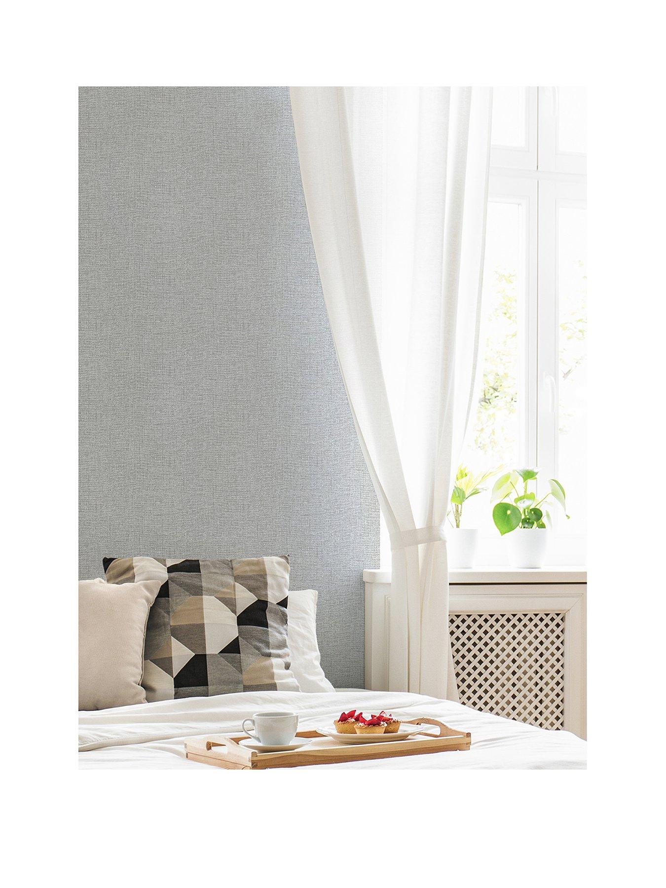 Superfresco Easy Heritage Texture Grey Wallpaper very.co.uk