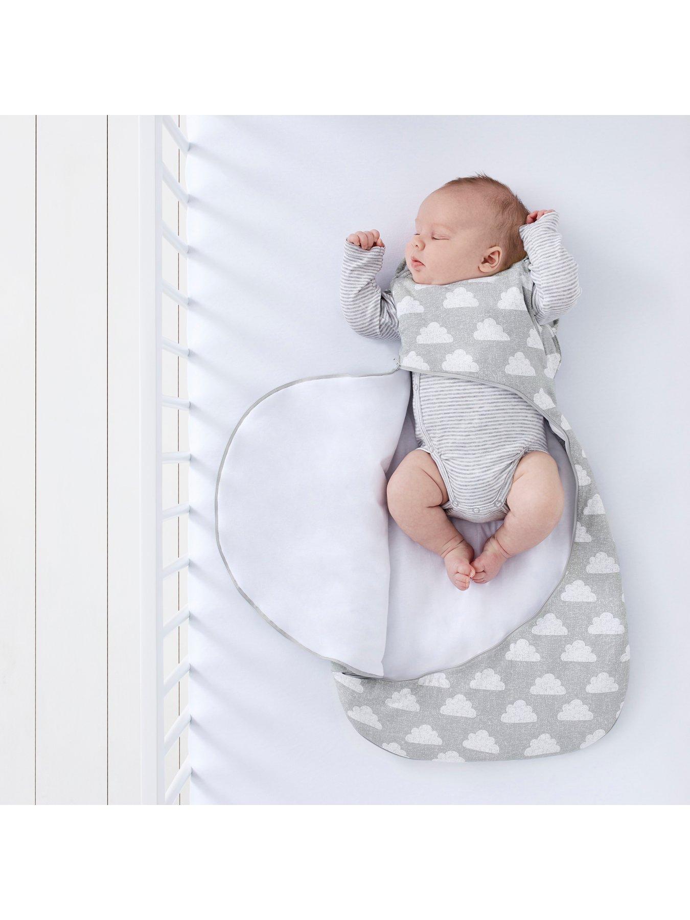 Snuz Pouch Sleeping Bag 2.5 Tog Cloud 0 6 Months very