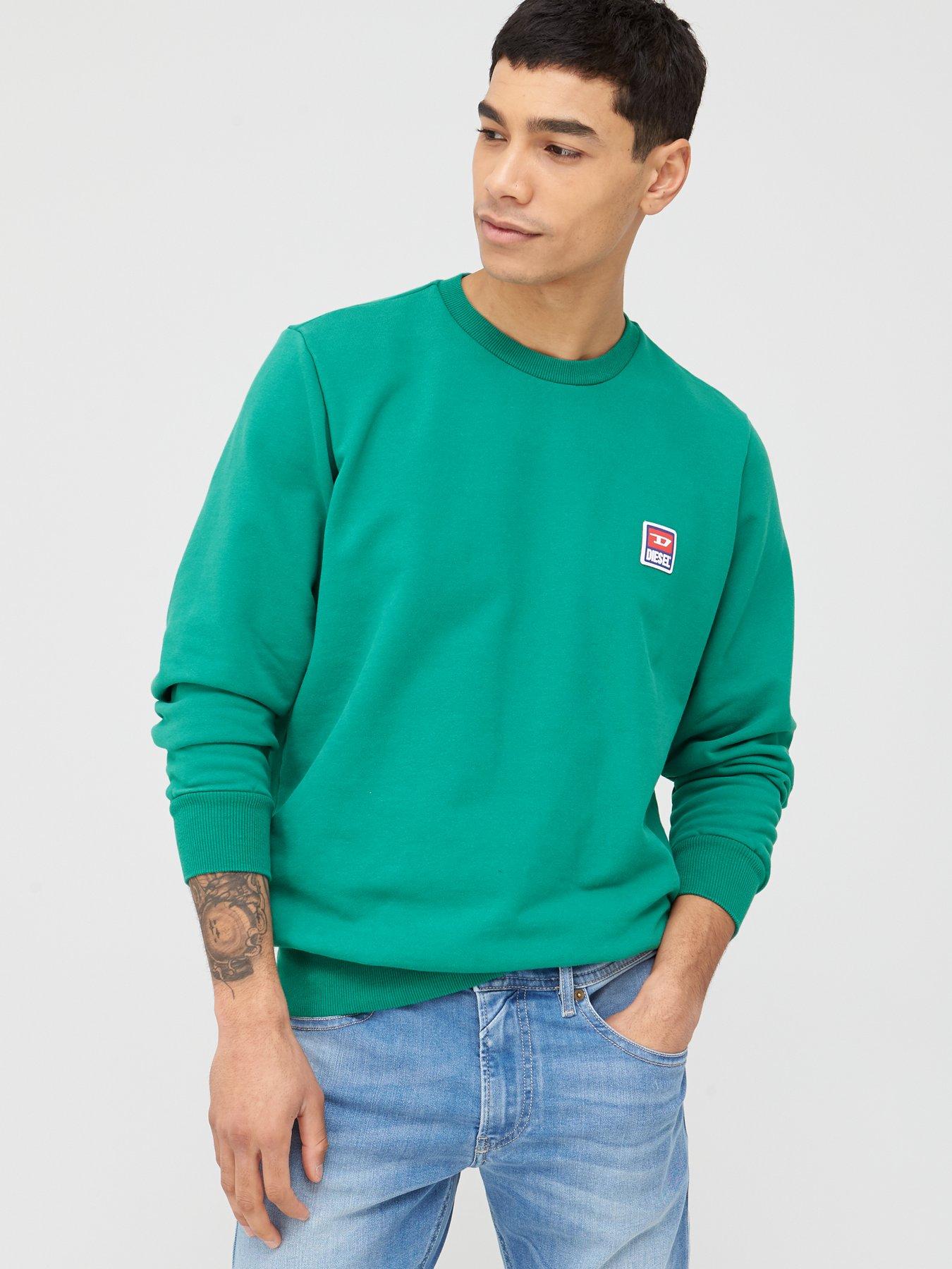 diesel green sweatshirt