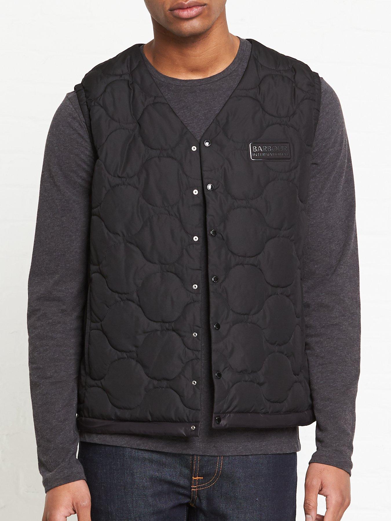 barbour padded gilet