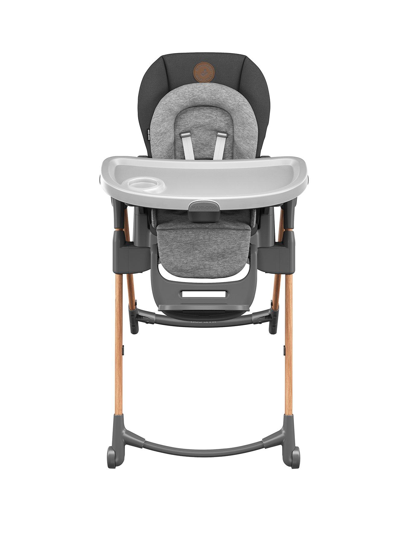 Product photograph of Maxi-cosi Minla 6 In 1 Adjustable Highchair Birth - 6 Years Essential Graphite from very.co.uk