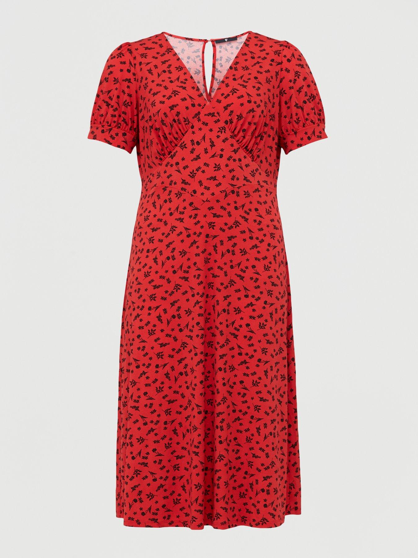 v by very midi dress