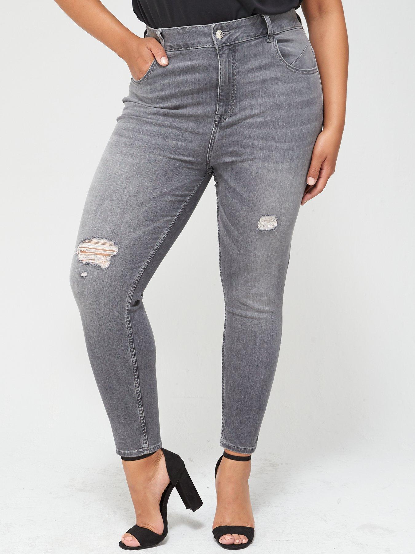 grey jeans womens uk