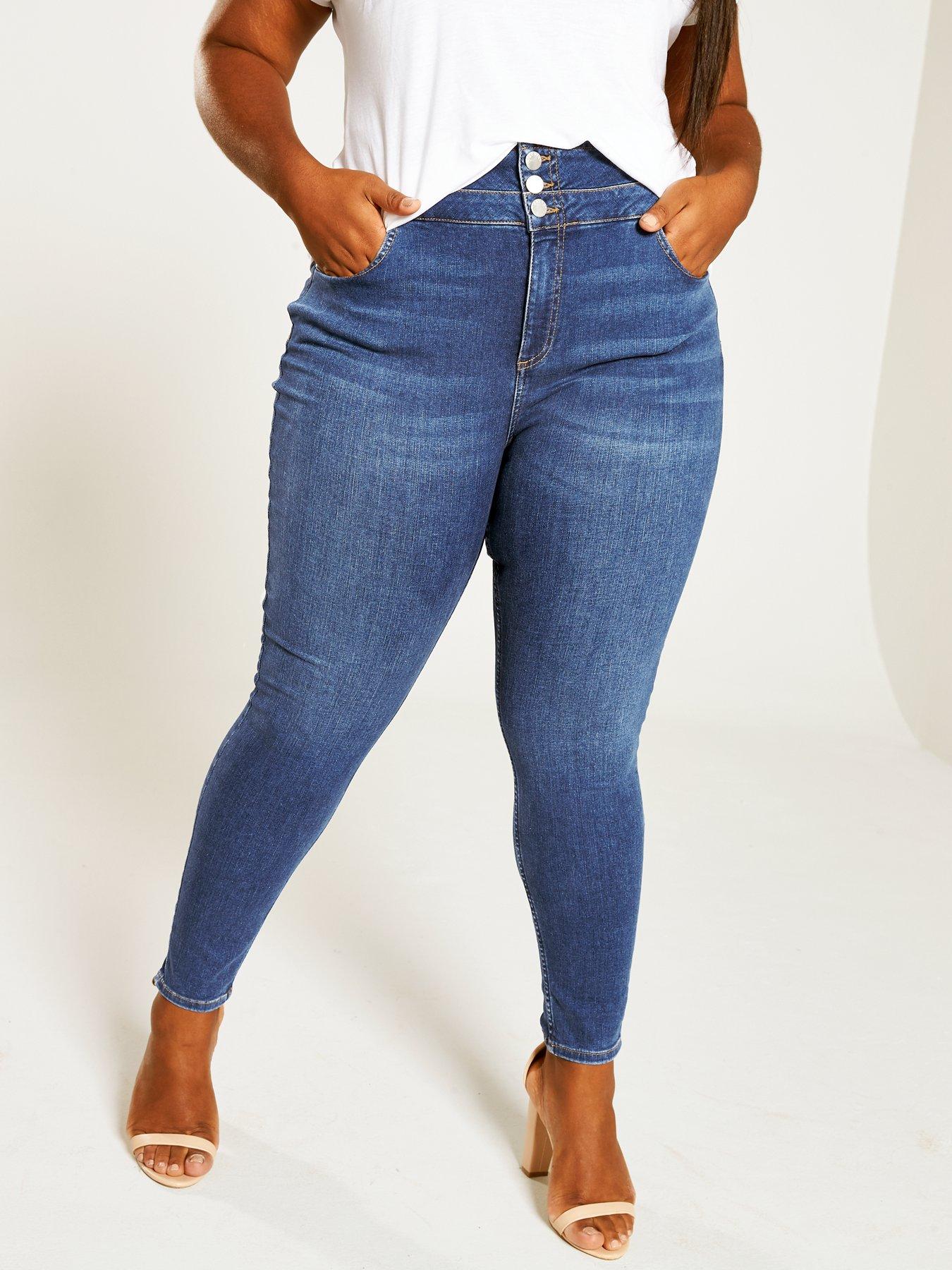 high waisted jeans shaping