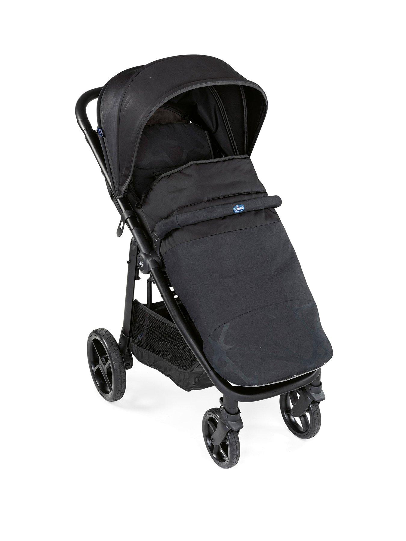 travel system with adjustable handle height