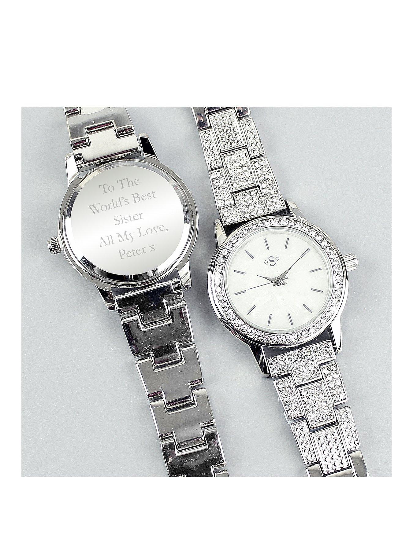 Personalised Diamante Ladies Watch review