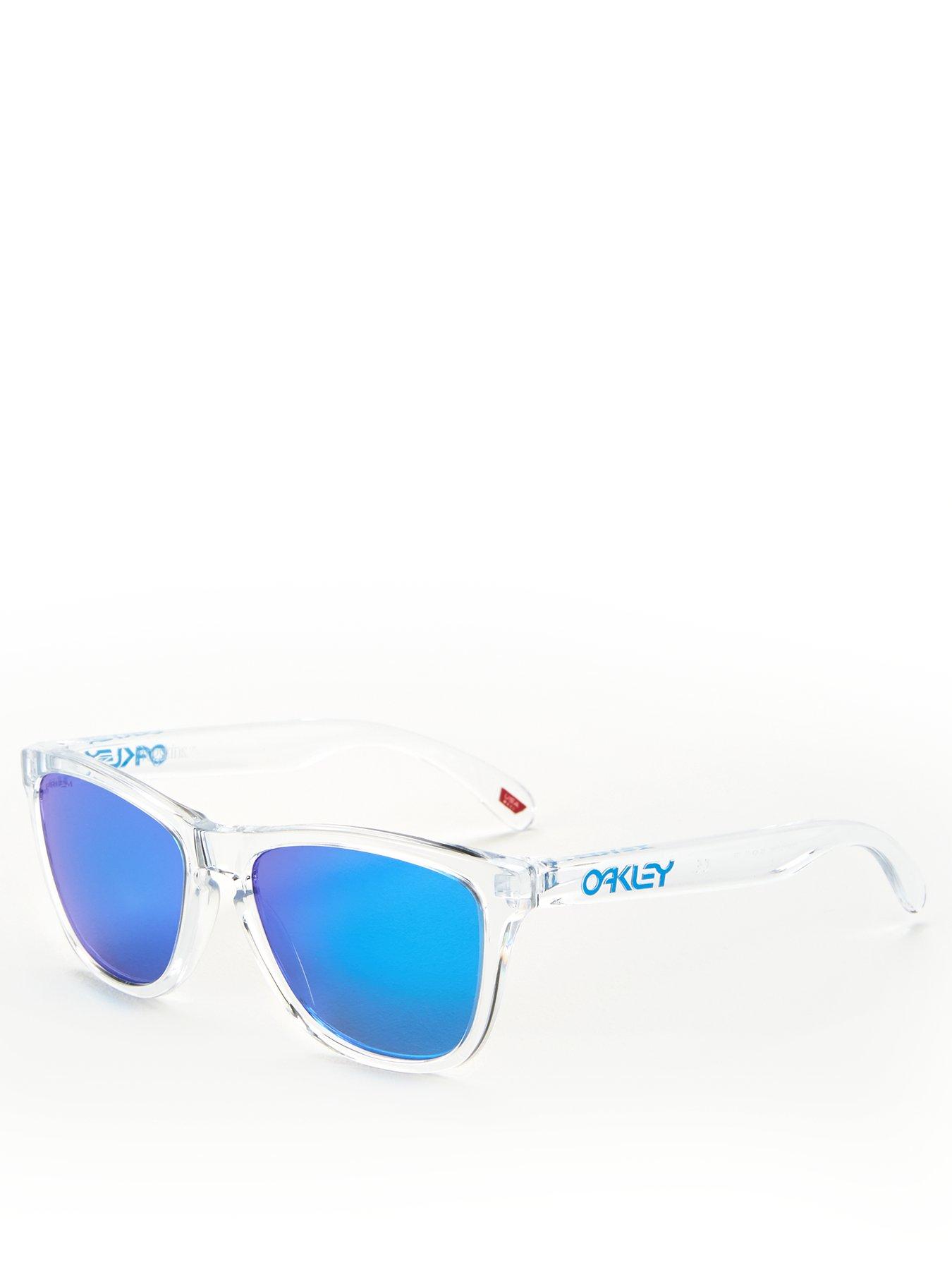 Oakley Frogskins Square Sunglasses Clear Very