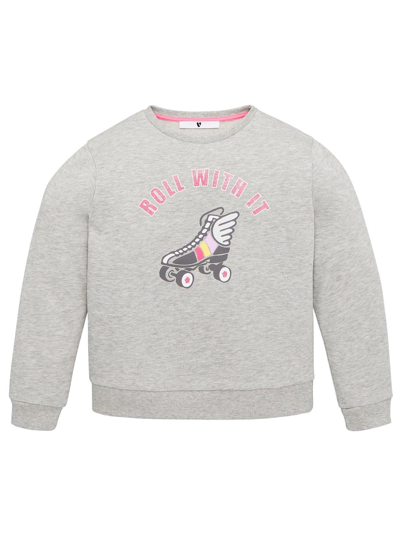 V By Very Girls Roll With It Sweat Shirt review