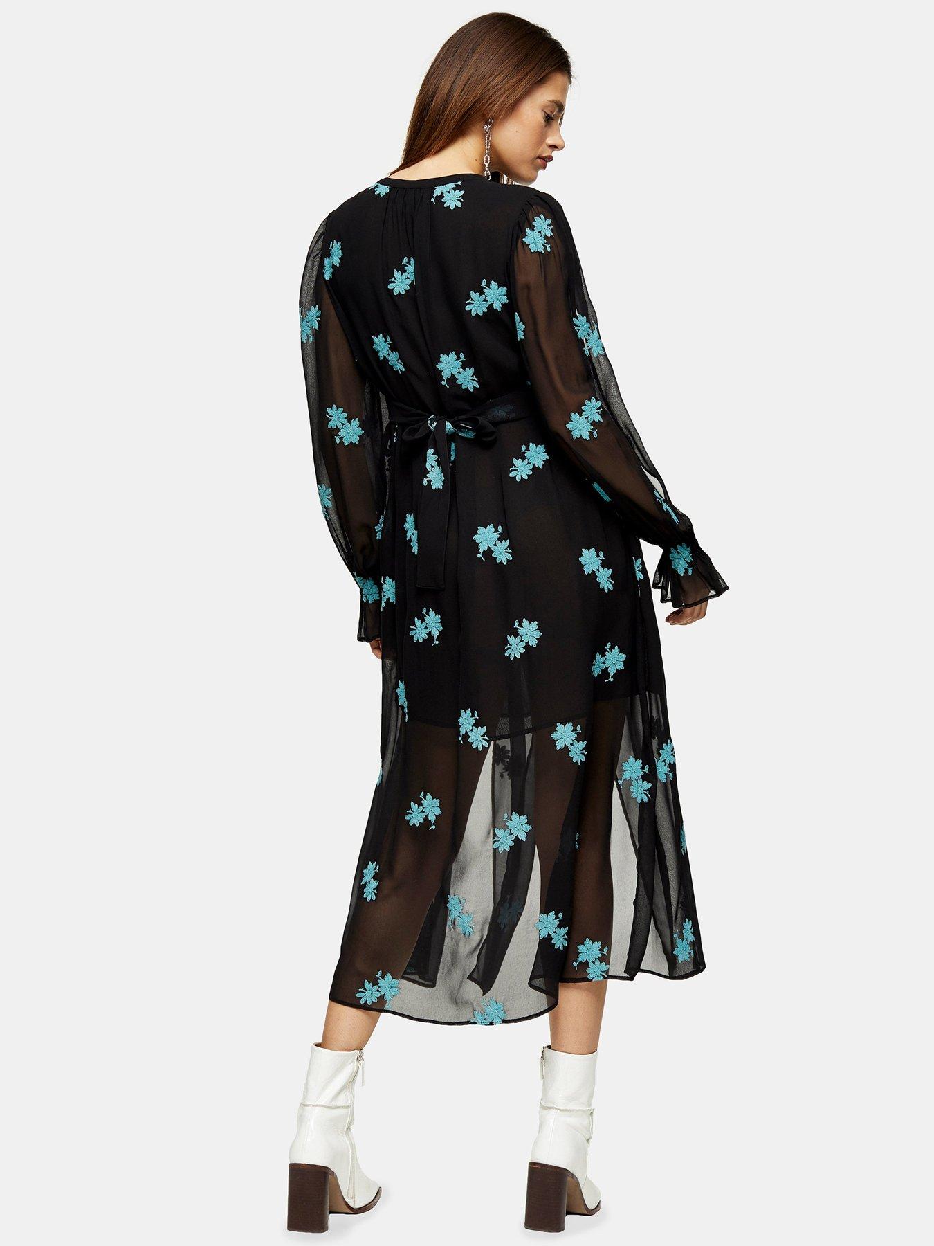 topshop midaxi dress