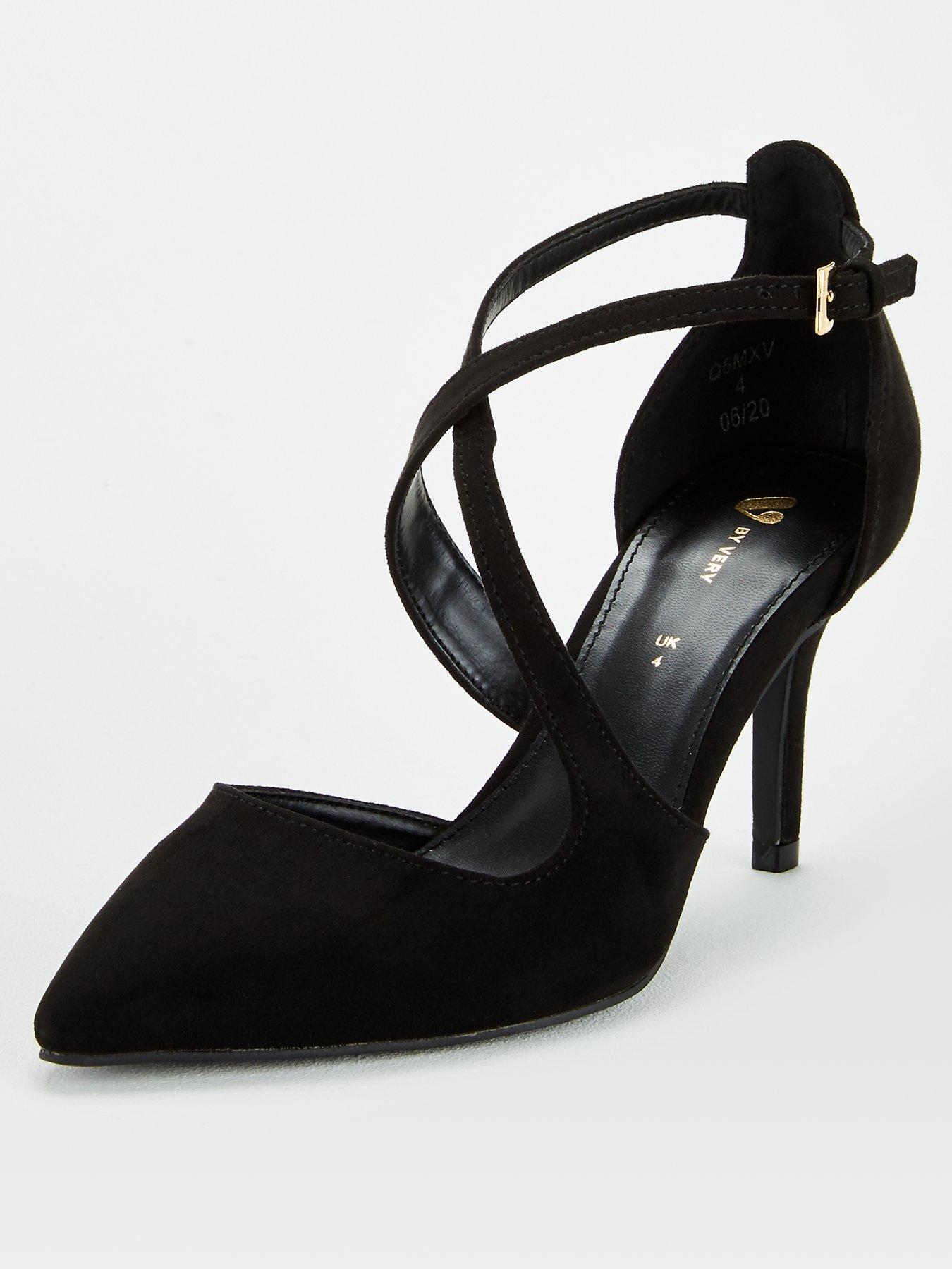 Black 2 part clearance heels