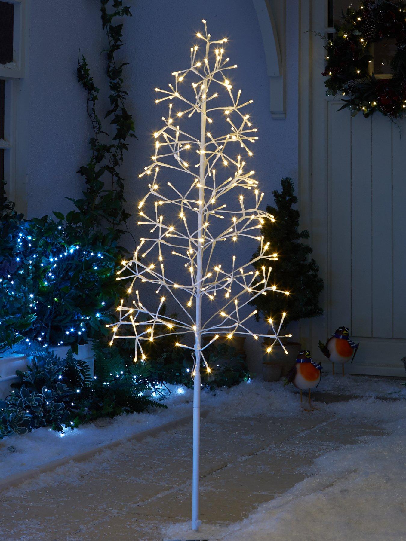 Very Home Outdoor/Indoor Starburst Twig Christmas Tree – 5 ft