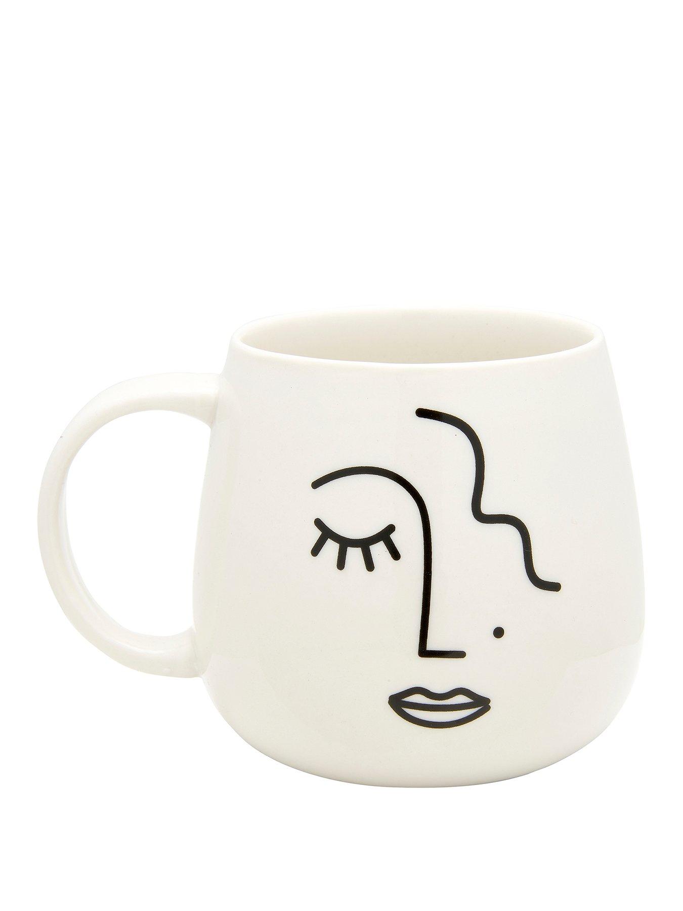 Sass & Belle Abstract Face Mug review