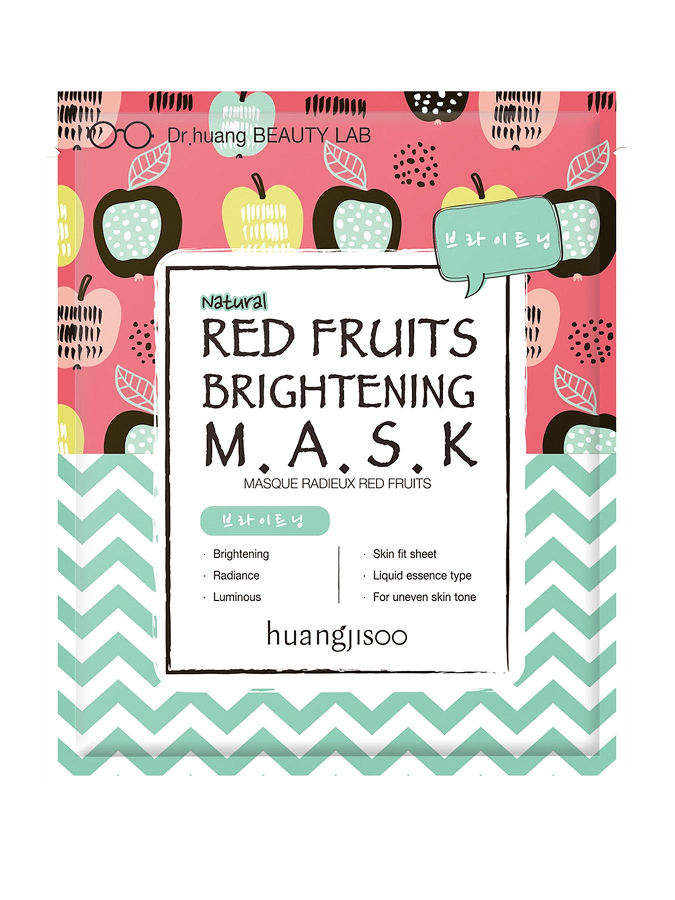 Huangjisoo Red Fruit Brightening Mask 5 Pack review