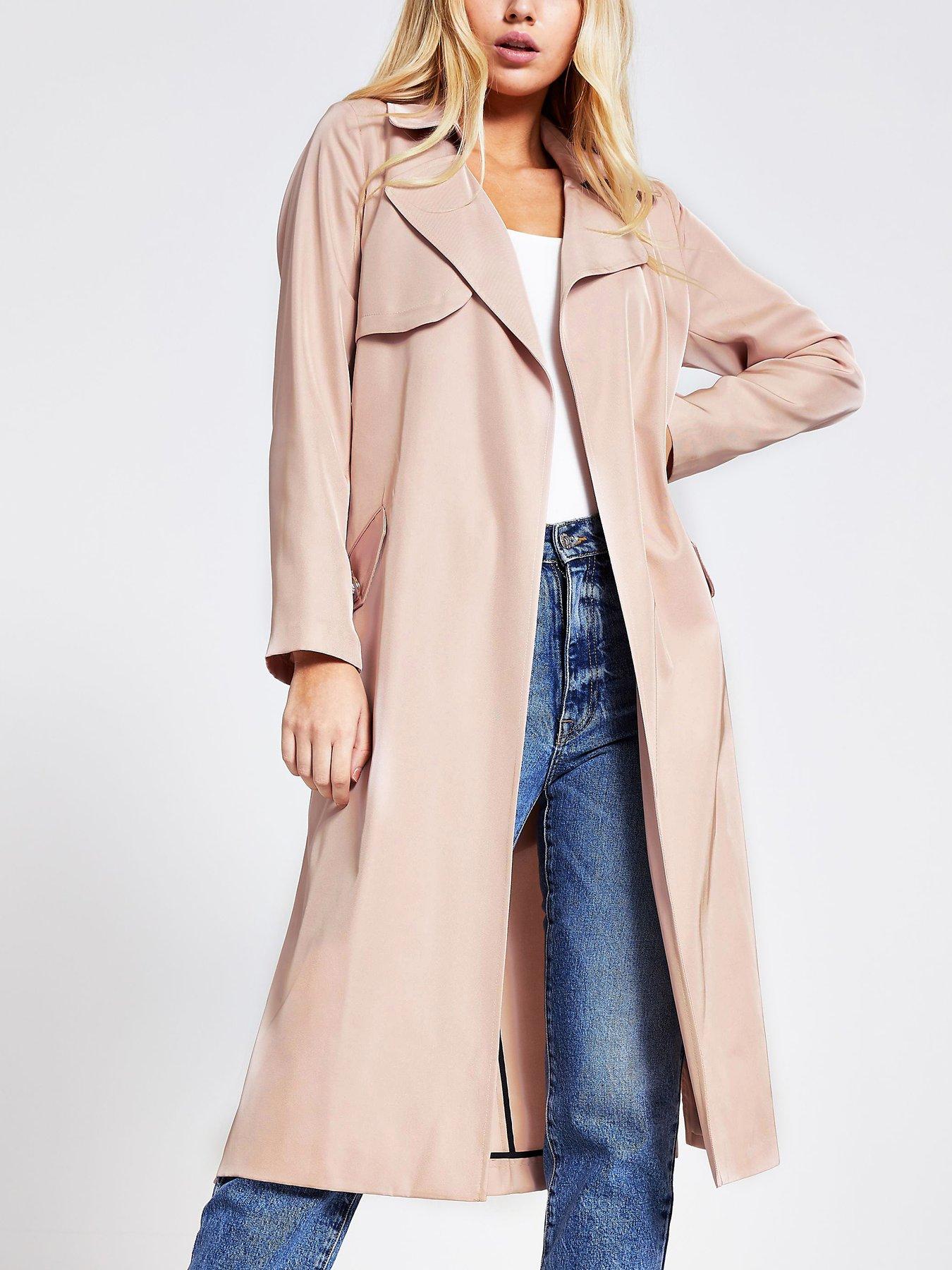 Light Pink Trench Coat Tradingbasis