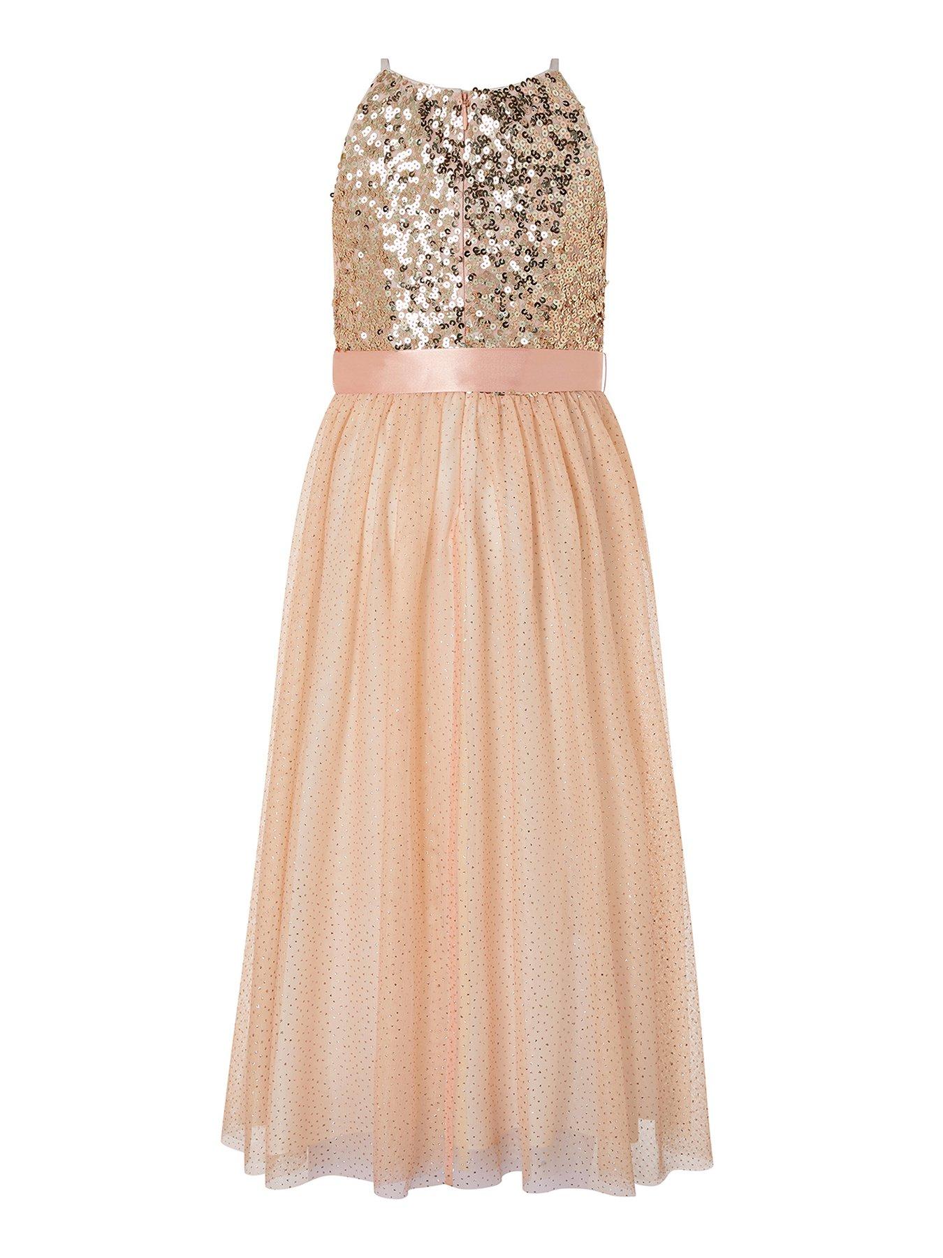 monsoon pink truth sequin maxi dress