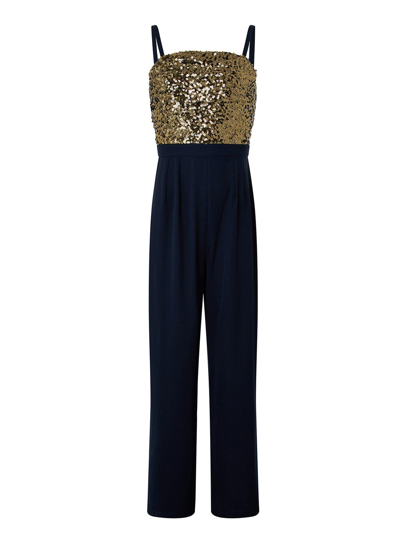 Monsoon Girls Betsy Sequin Strappy Jumpsuit review