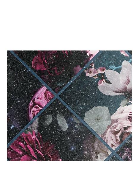 arthouse-floral-collage-glitter-vinyl-wallpaper