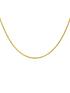 love-gold-9ct-gold-diamond-cut-curb-chain-necklaceback
