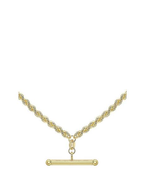 love-gold-9ct-gold-hollow-rope-albert-chain-necklace