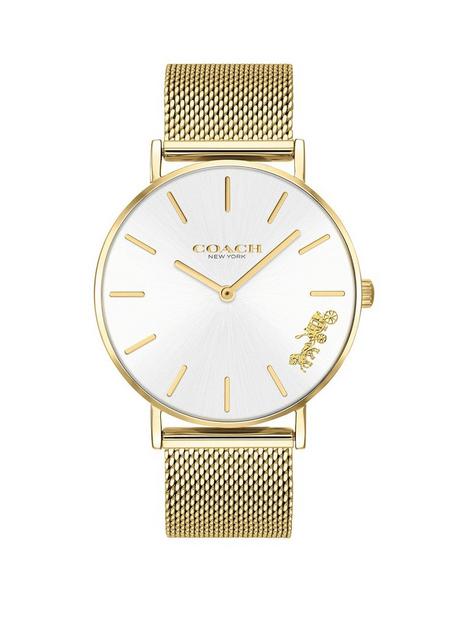 coach-perry-gold-stainless-steel-mesh-strap-ladies-watch