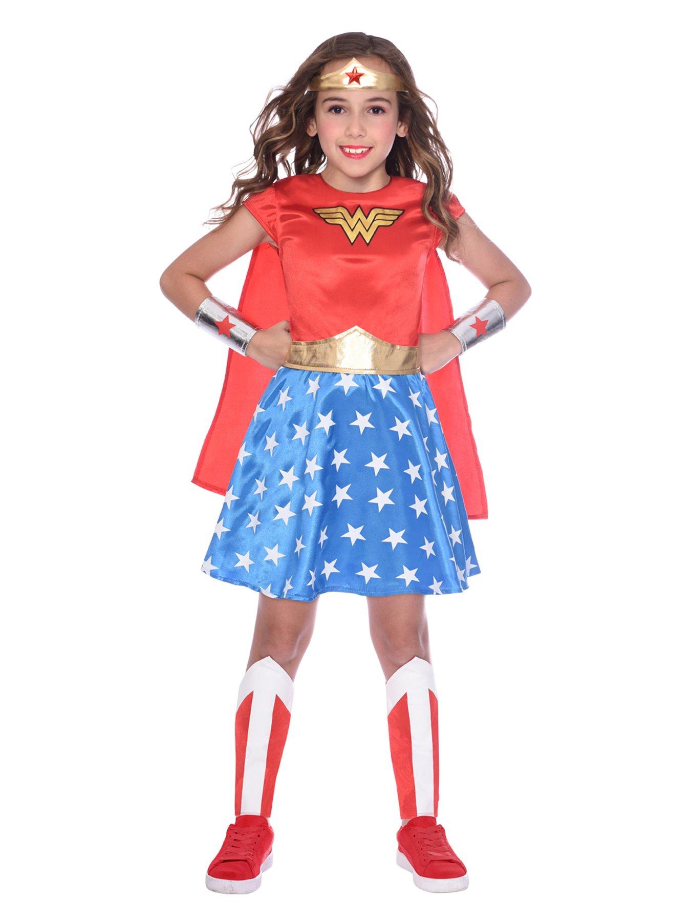 Costume Dress - Red/Wonder Woman - Ladies