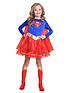  image of dc-super-hero-girls-childrens-supergirl-costume