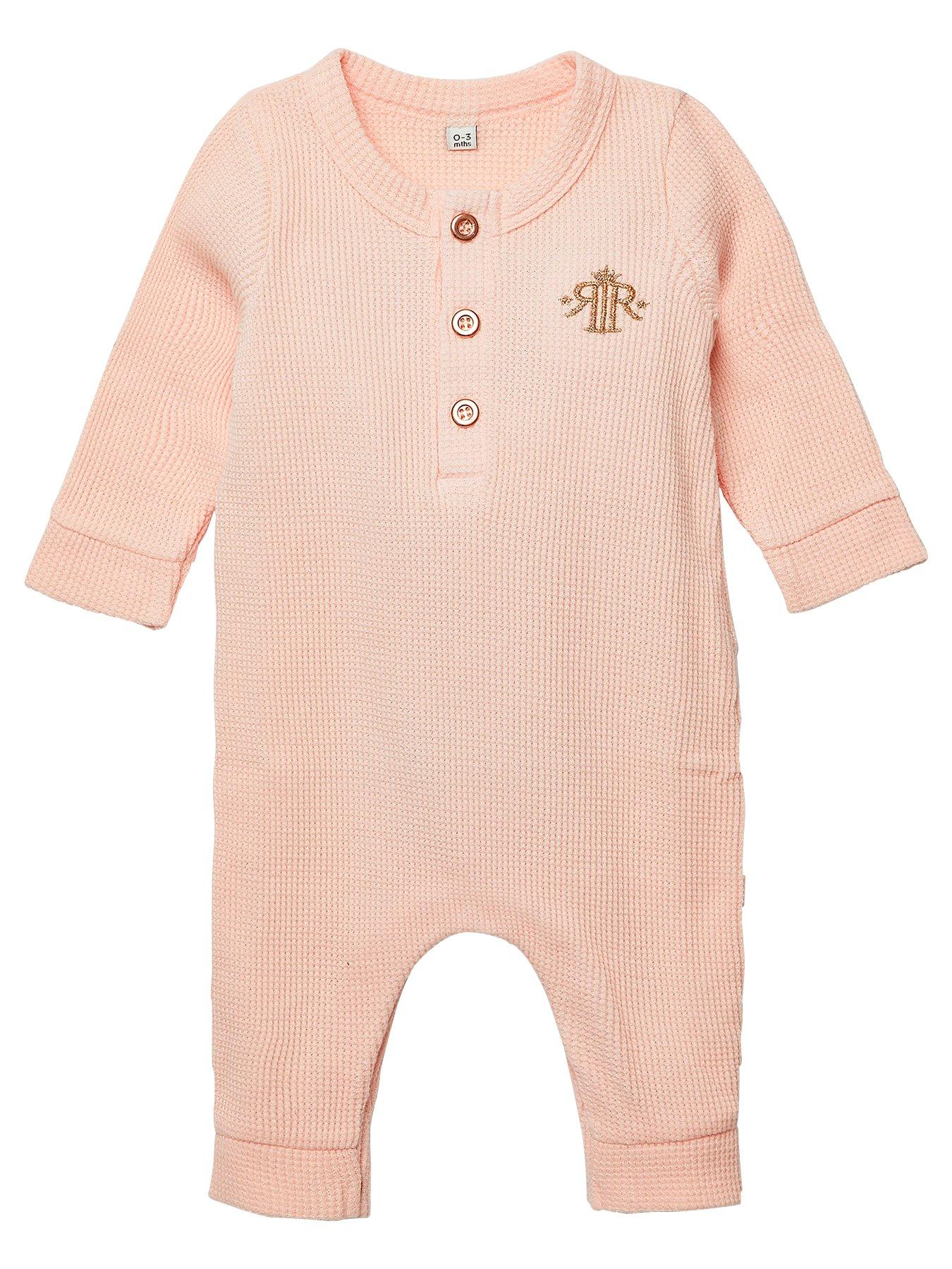 River Island Baby Baby Girls Crown Baby Grow-Pink review