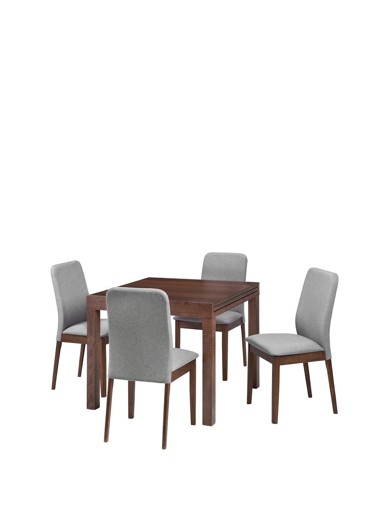 Julian Bowen Melrose 90-180 Cm Extending Table + 4 Berkley Chairs review