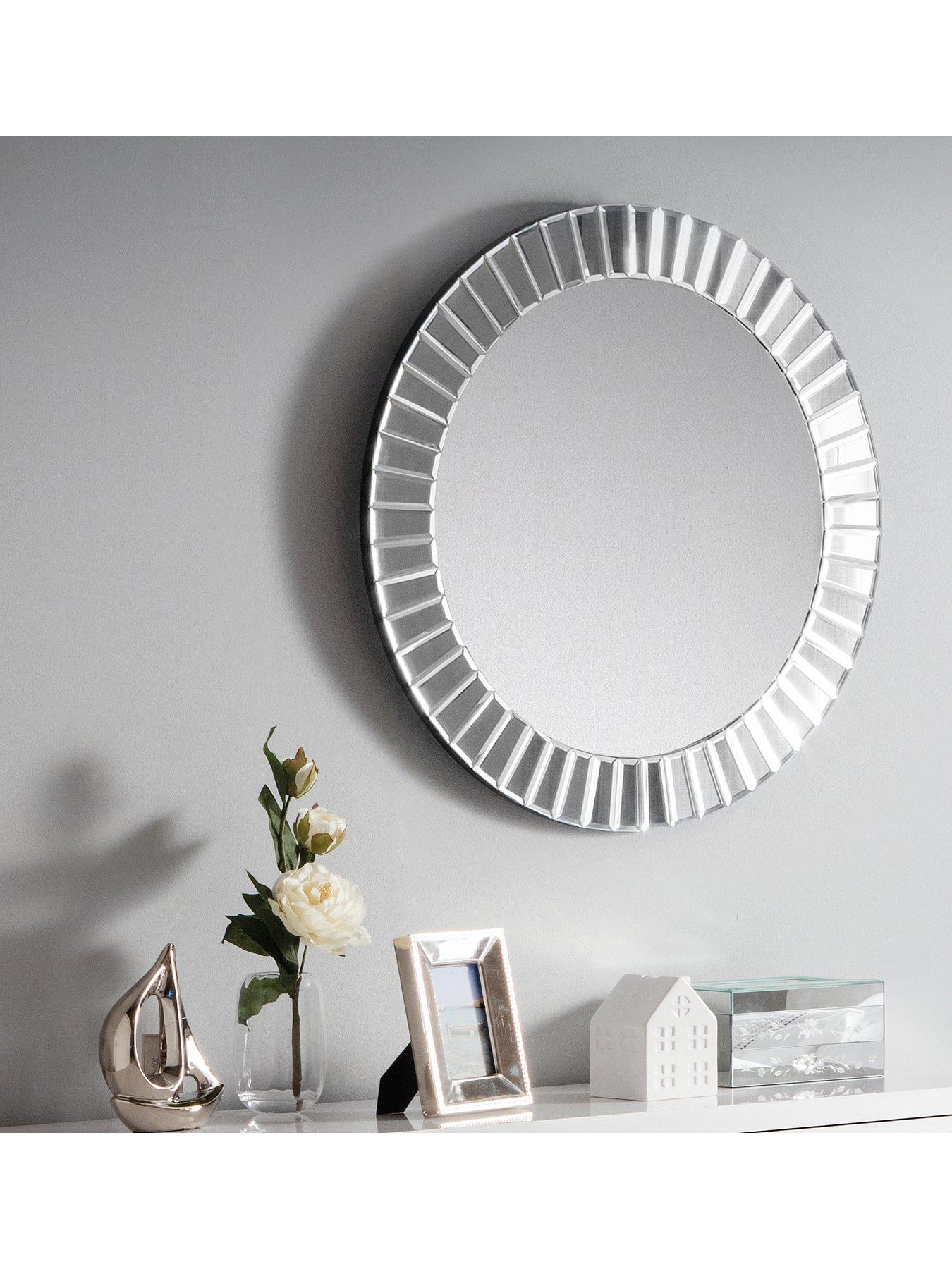 Image 4 of 4 of Julian Bowen Sonata Round Wall Mirror