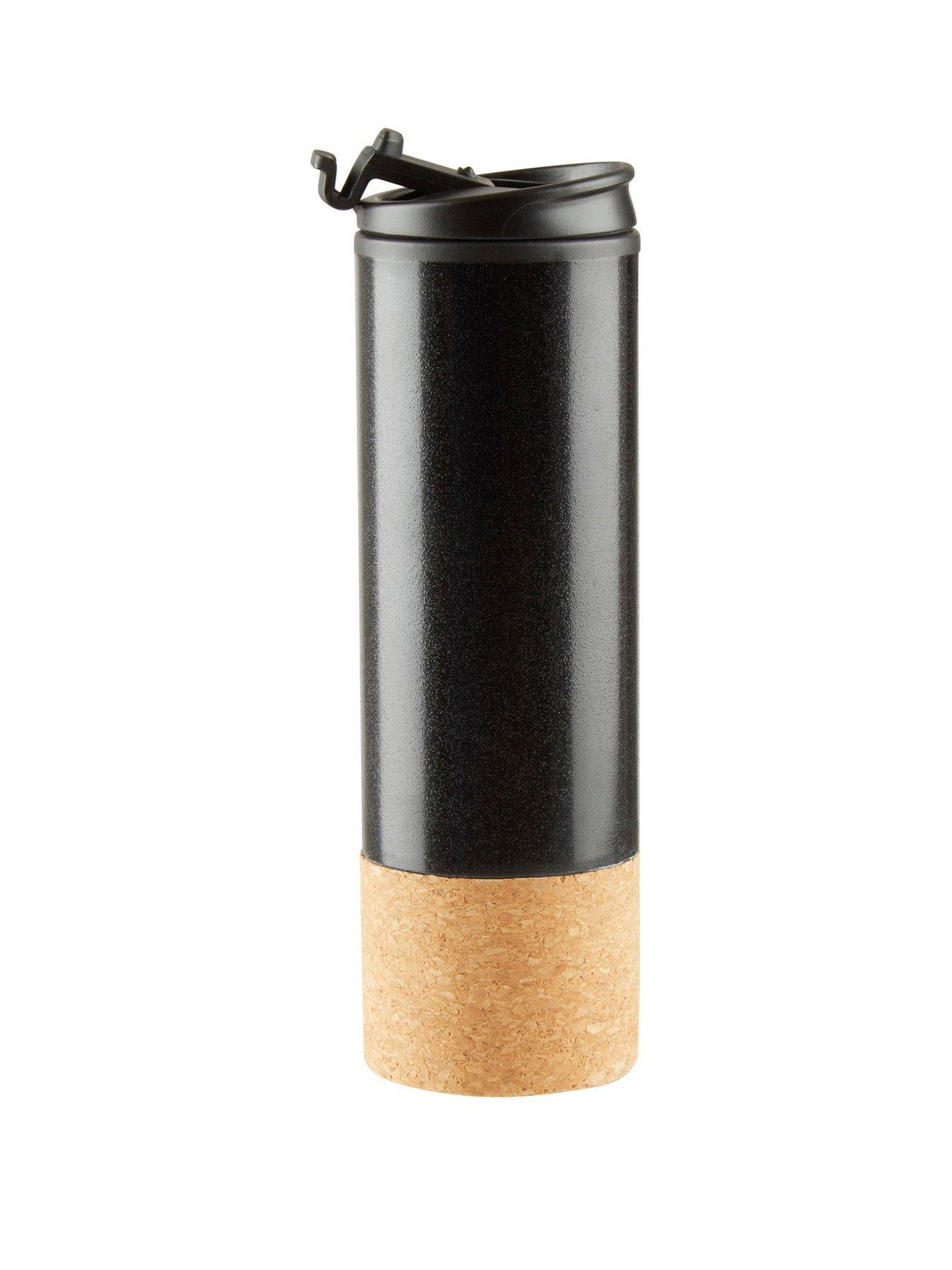 Premier Housewares Mimo Travel Mug With Cork Base &Ndash; Black review