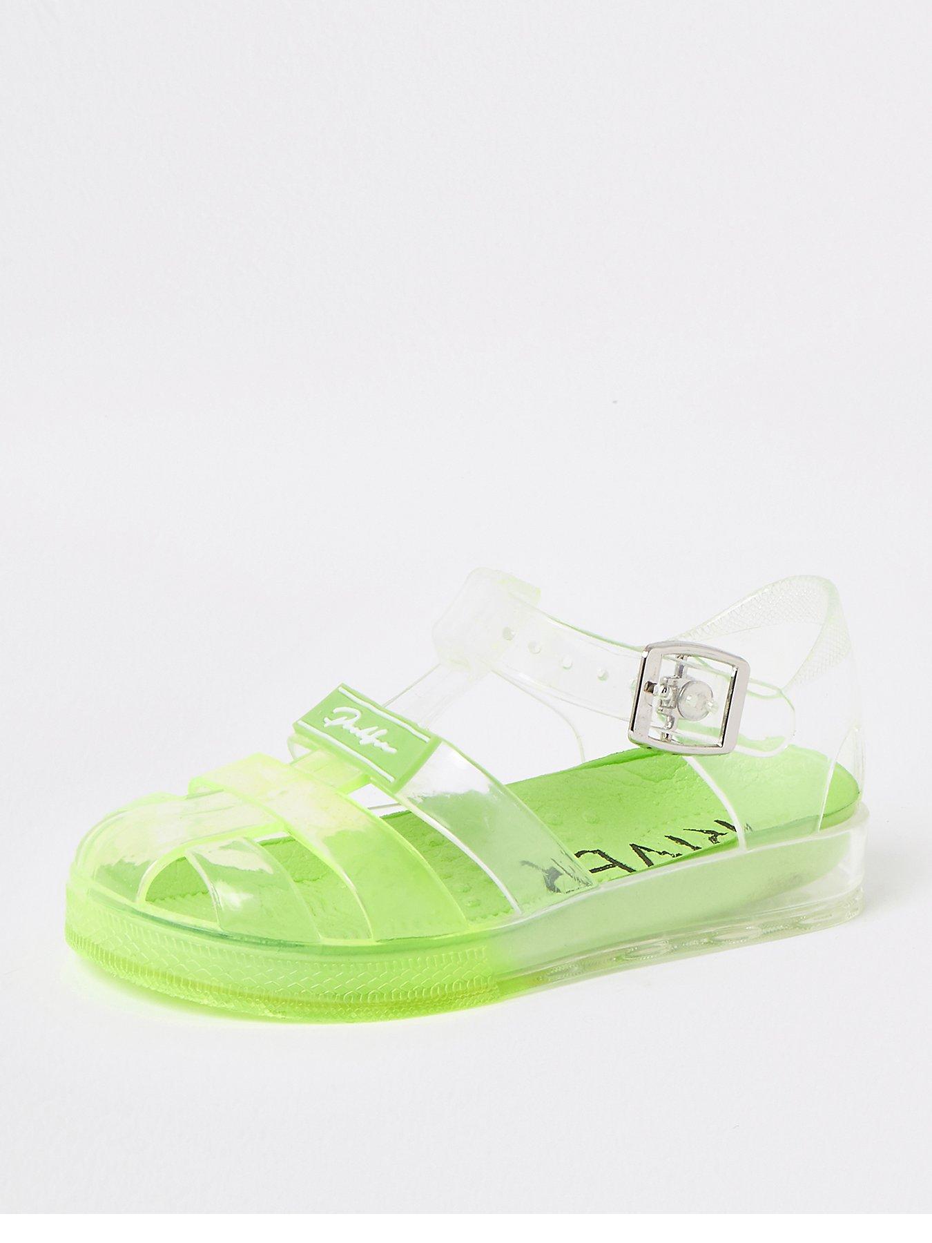 river island children's jelly shoes