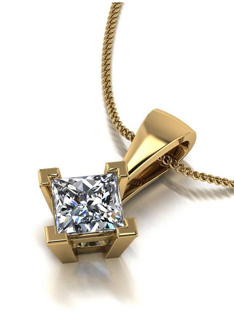 moissanite-9ct-gold-060ct-square-brilliant-pendant