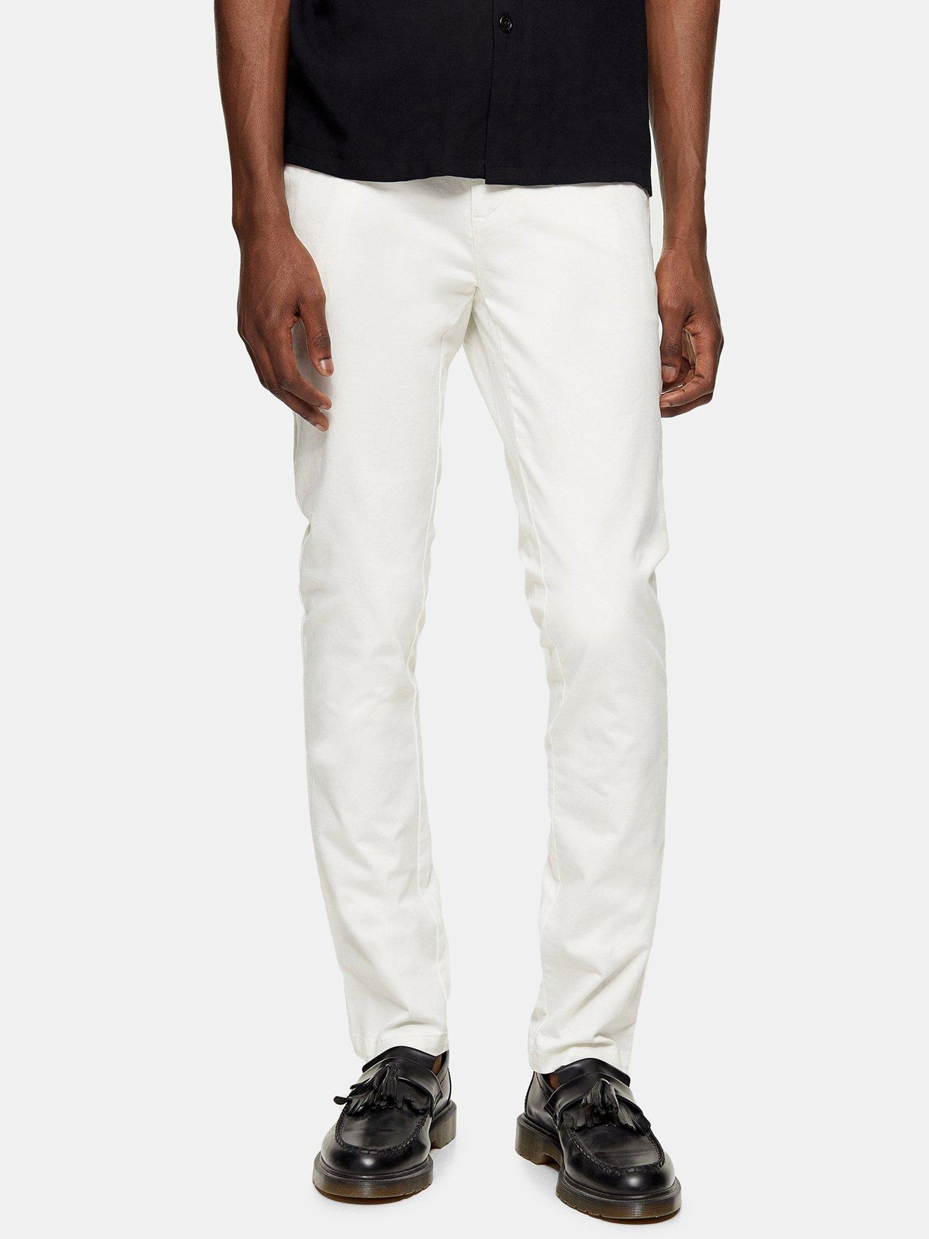 stretch skinny chinos topman