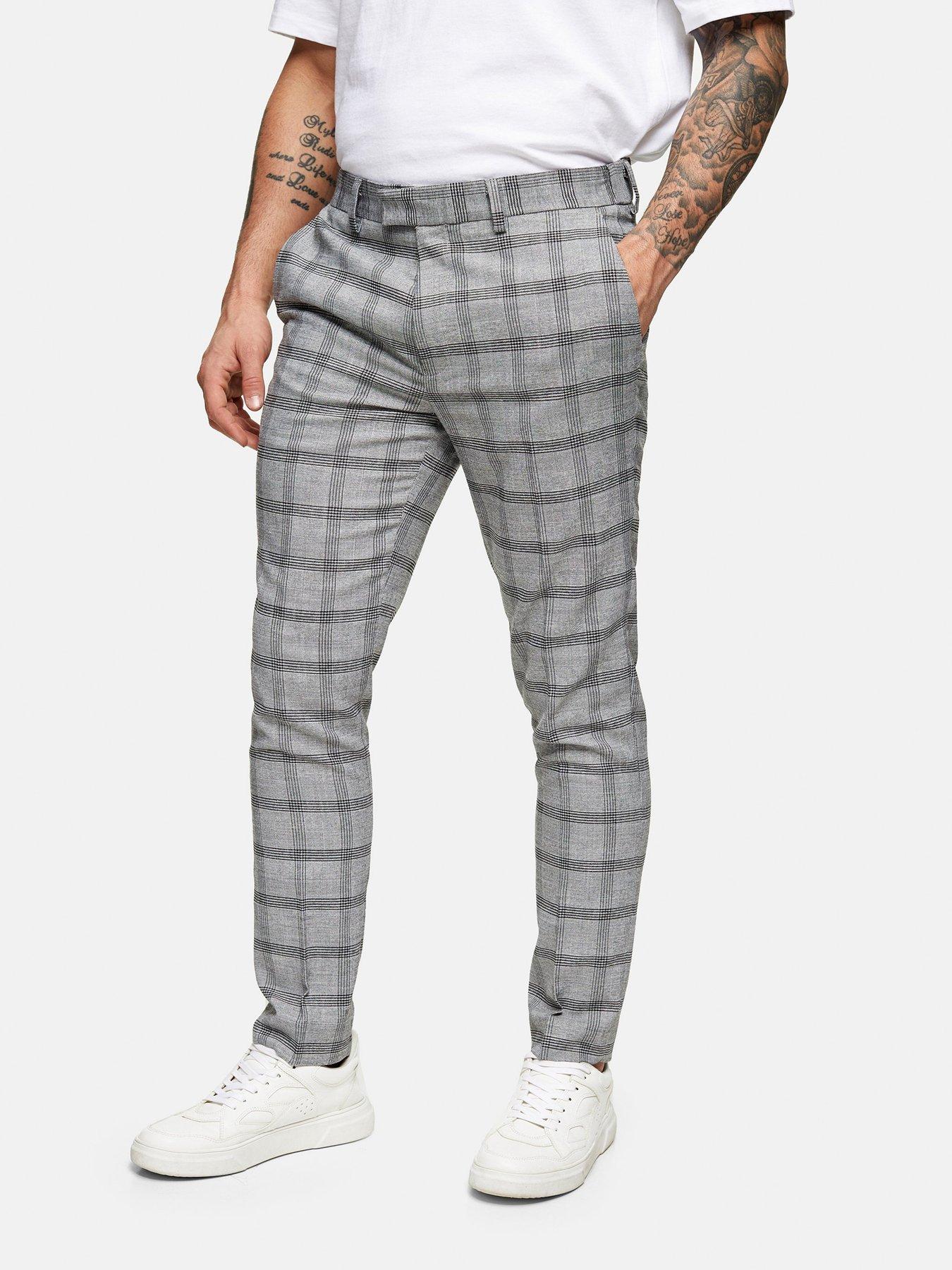 topman slim fit trousers