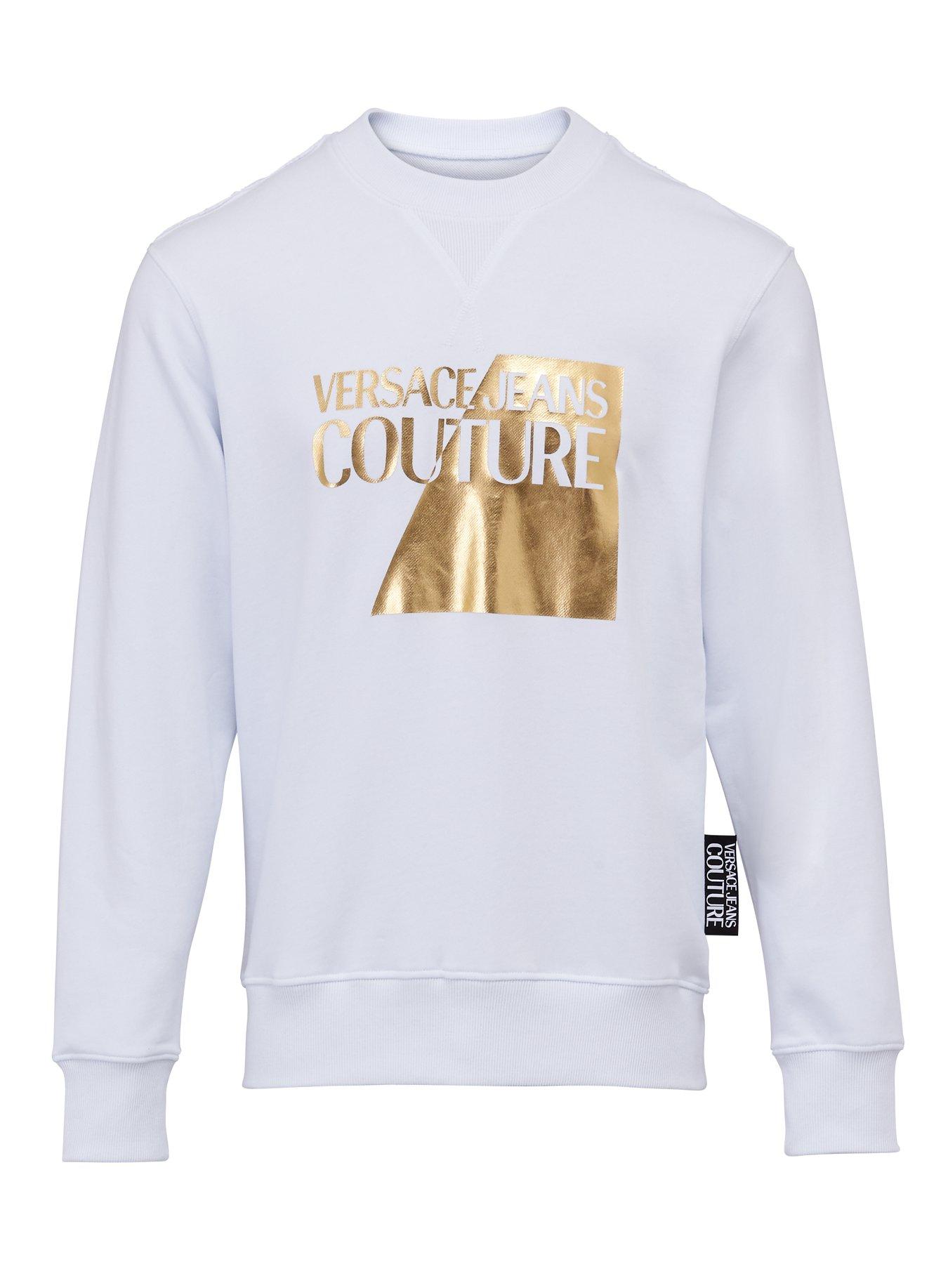 versace sweatshirt white