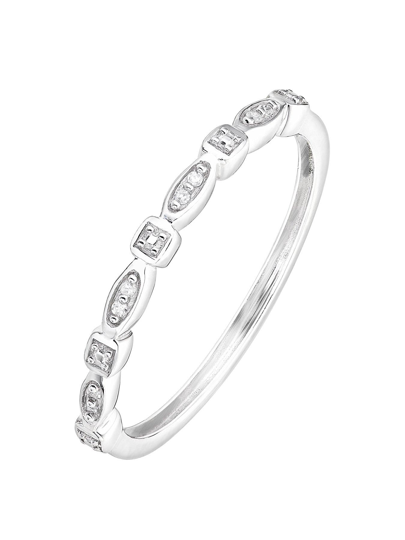 Love Diamond 9Ct White Gold Diamond Ring review